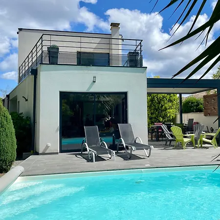 Villa Bassin D 'arcachon House With Heated Pool *